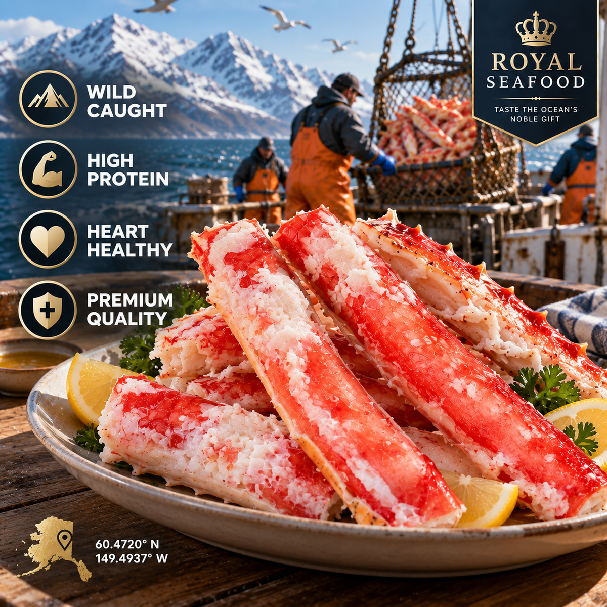 ROYAL ALASKA KING CRAB LEGS