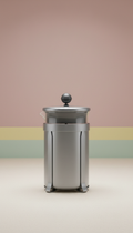 Brushed Stainless Steel French Press
